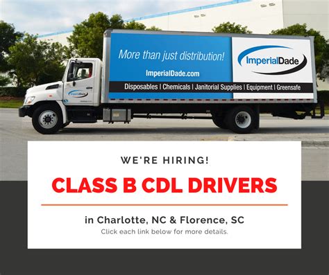 Class B CDL Driver. . Cdl b jobs near me